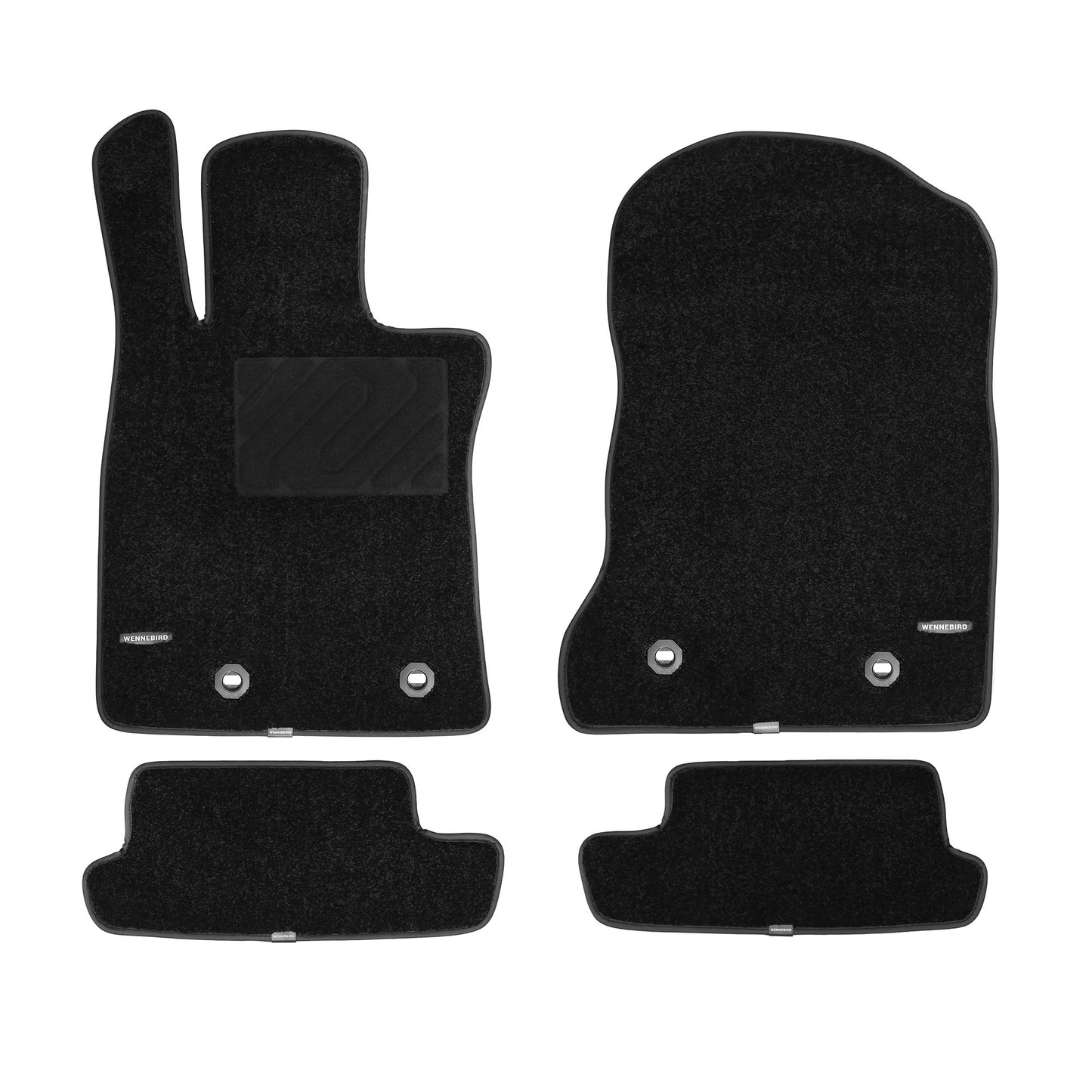 WENNEBIRD Superior Carpet Floor Mats for 2022-2025 Subaru BRZ, 0.6 Inch Thickness Rugs
