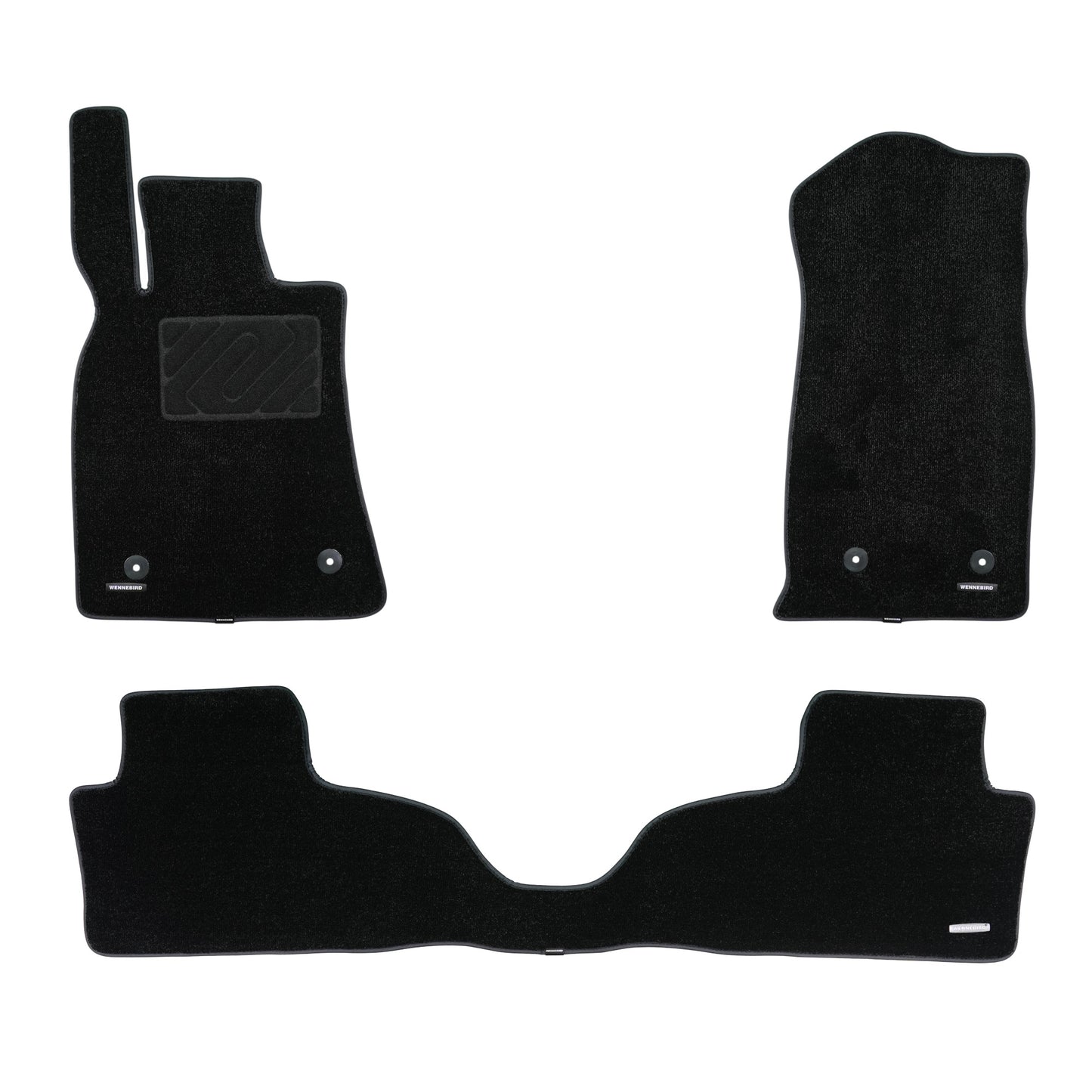 WENNEBIRD Superior Carpet Floor Mats for 2020-2025 Cadillac CT4, 0.5 Inch Thickness Rugs