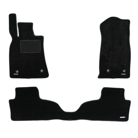 Carpet Floor Mats for 2020-2026 Cadillac CT4, 0.5-Inch Ultra-Thick
