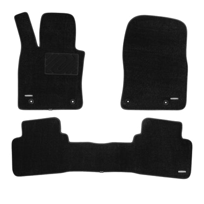 WENNEBIRD Superior Carpet Floor Mats for 2020-2025 Mazda CX-30 FWD, CX-30 AWD (D25), 0.5 Inch Thickness Rugs - 3pc