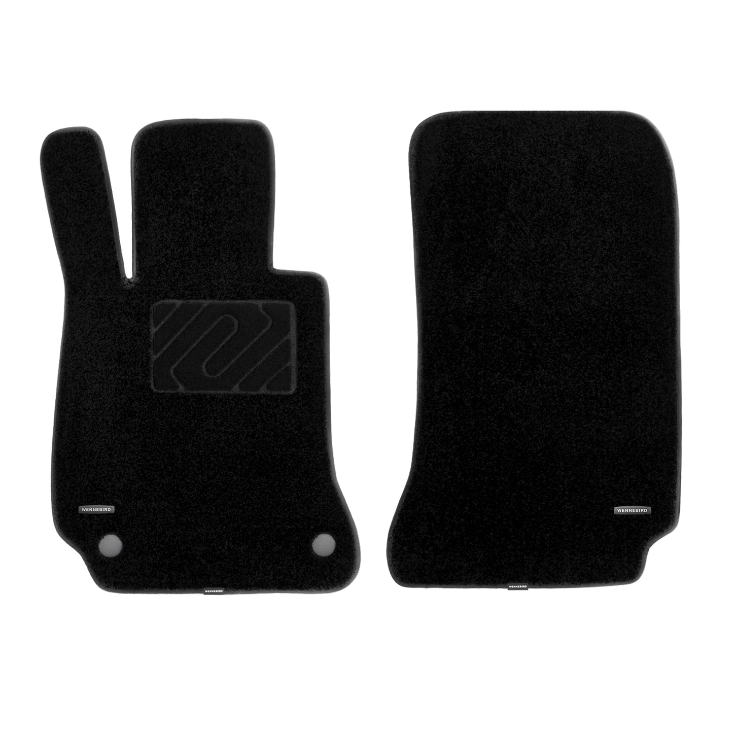 WENNEBIRD Superior Carpet Floor Mats for 2008-2014 Mercedes-Benz C-Class Sedan (W204), 0.5 Inch Thickness Rugs