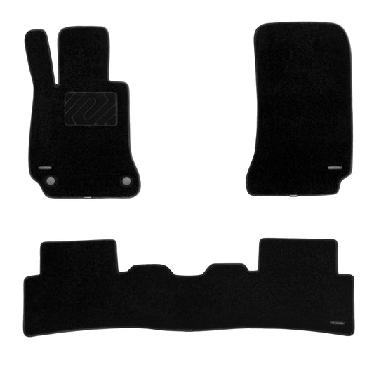 WENNEBIRD Superior Carpet Floor Mats for 2009-2021 Mercedes-Benz C-Class Coupe (C204 / C205), 0.6 Inch Thickness Rugs