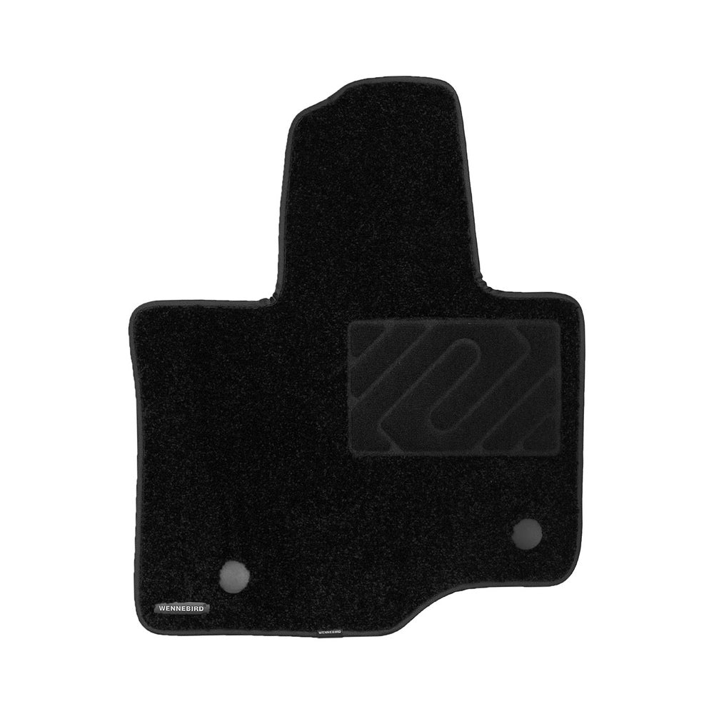 WENNEBIRD 2017-2026 F-250/F-350/F-450 Crew Cab (Carpet Floor, Bucket Seats) · Driver-side 1-Pc carpet floor mat