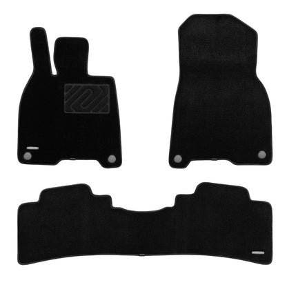 WENNEBIRD Superior Carpet Floor Mats for 2023-2025 Mercedes-Benz EQE Sedan (V295), EQE SUV (X294), EQS SUV (X296), EQS Sedan (V297), 0.5 Inch Thickness Rugs