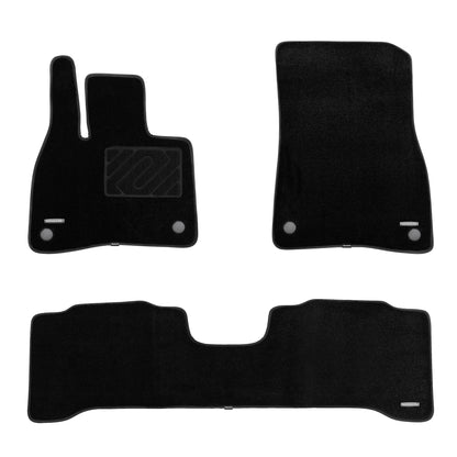 WENNEBIRD Superior Carpet Floor Mats for 2023-2025 Mercedes-Benz EQE Sedan (V295), EQE SUV (X294), EQS SUV (X296), EQS Sedan (V297), 0.5 Inch Thickness Rugs