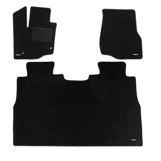 WENNEBIRD Superior Carpet Floor Mats for 2015-2025 Ford F-150 (Rear w/o Under-Seat Fold Flat Storage), 0.5 Inch Thickness Rugs