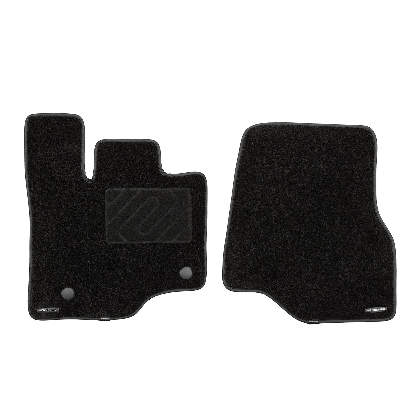 Carpet Floor Mats for 2015-2026 Ford F-150 SuperCrew Cab (Excludes Under-Seat Fold-Flat Storage), 0.6-Inch Ultra-Thick