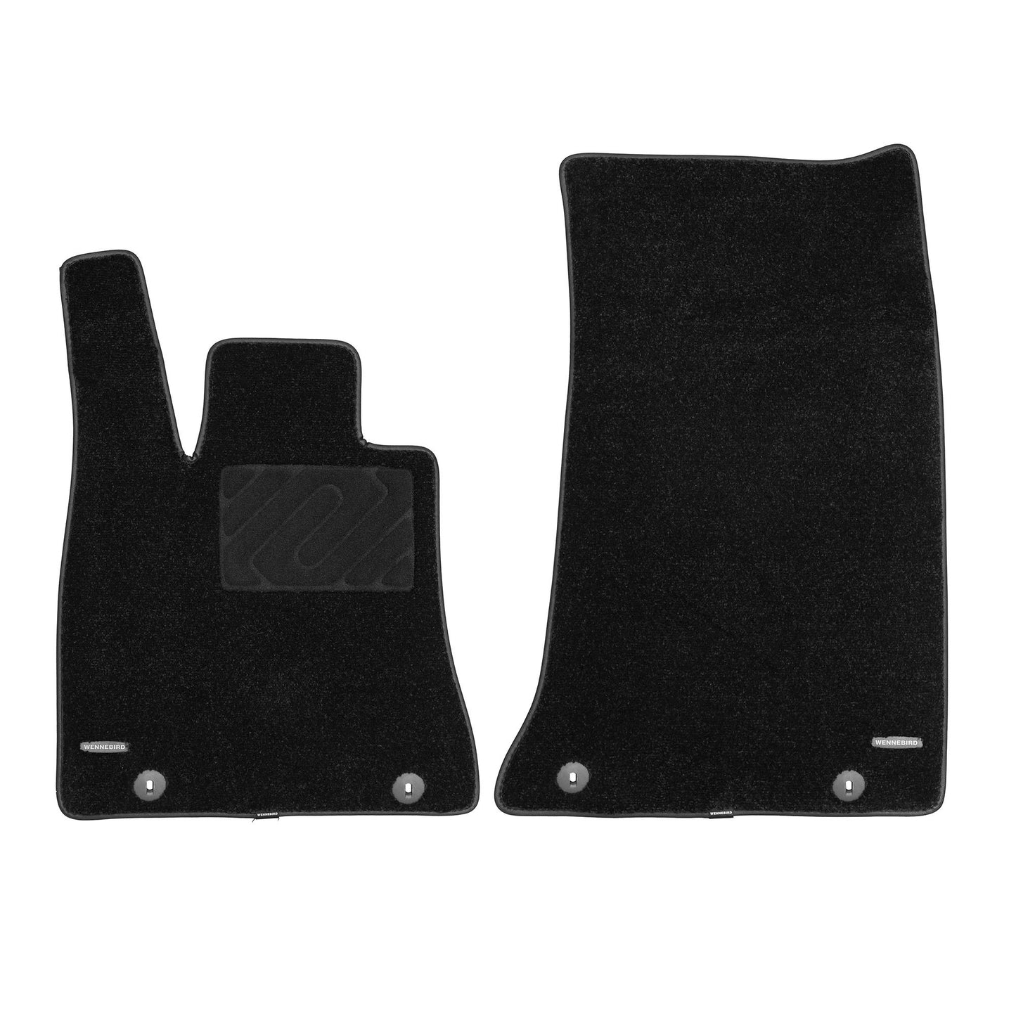 Carpet Front Row Floor Mat for 2021-2026 Genesis G80, 0.6-Inch Ultra-Thick