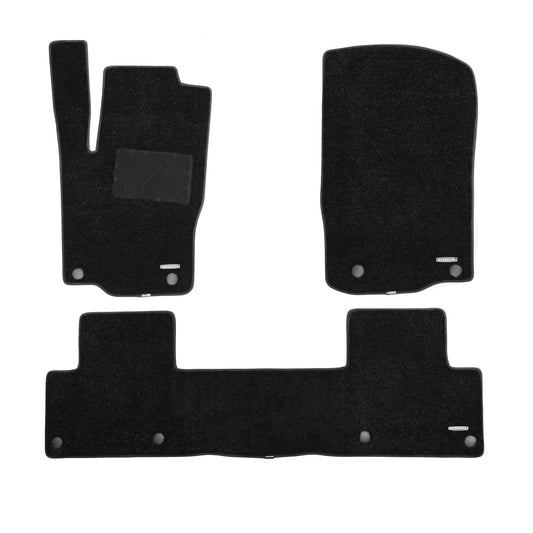 WENNEBIRD Superior Carpet Floor Mats for 2016-2025 Mercedes-Benz GLE SUV (W166 / V167), 0.5 Inch Thickness Rugs