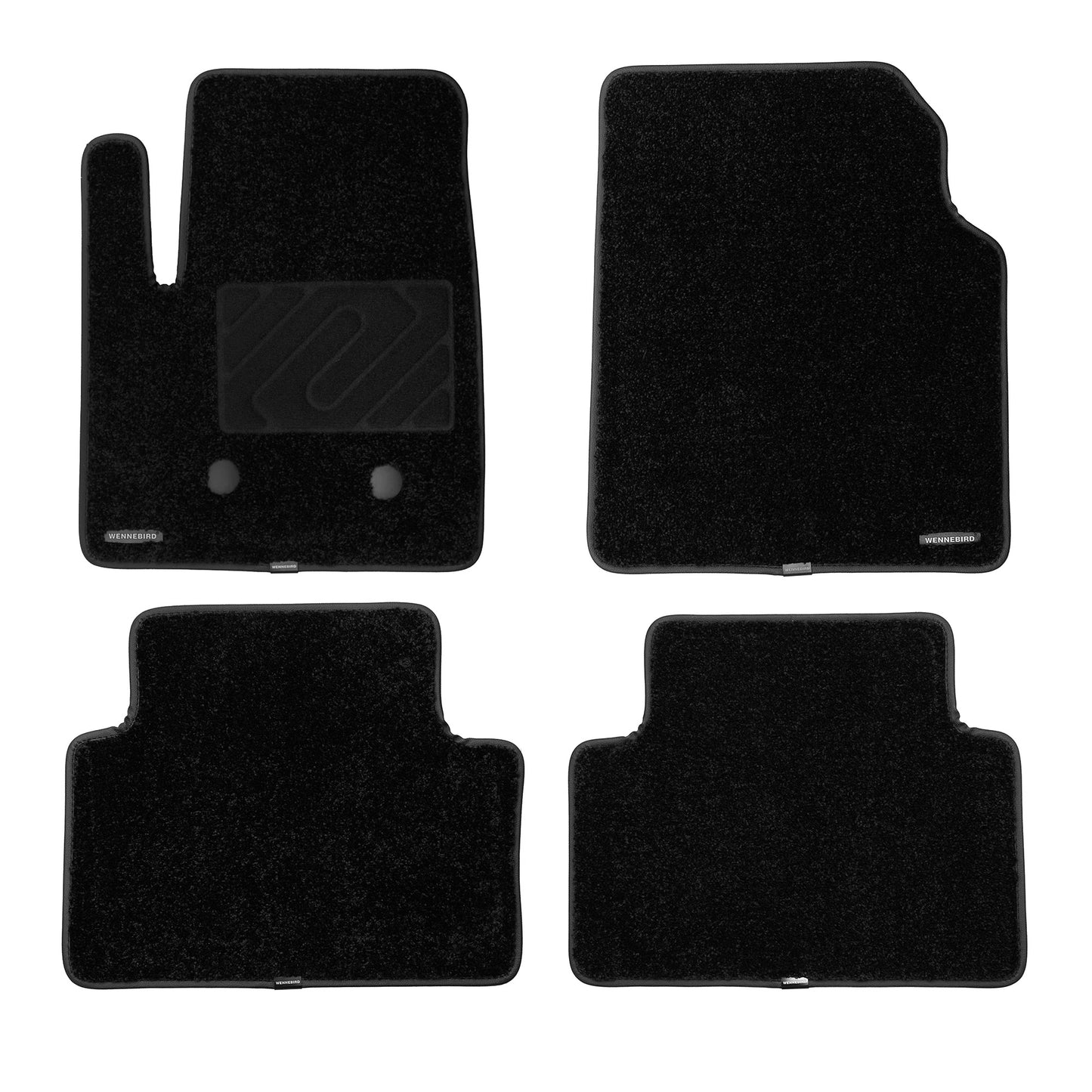 Carpet Floor Mats for 2015-2026 GMC Canyon Crew Cab, 0.6-Inch Ultra-Thick
