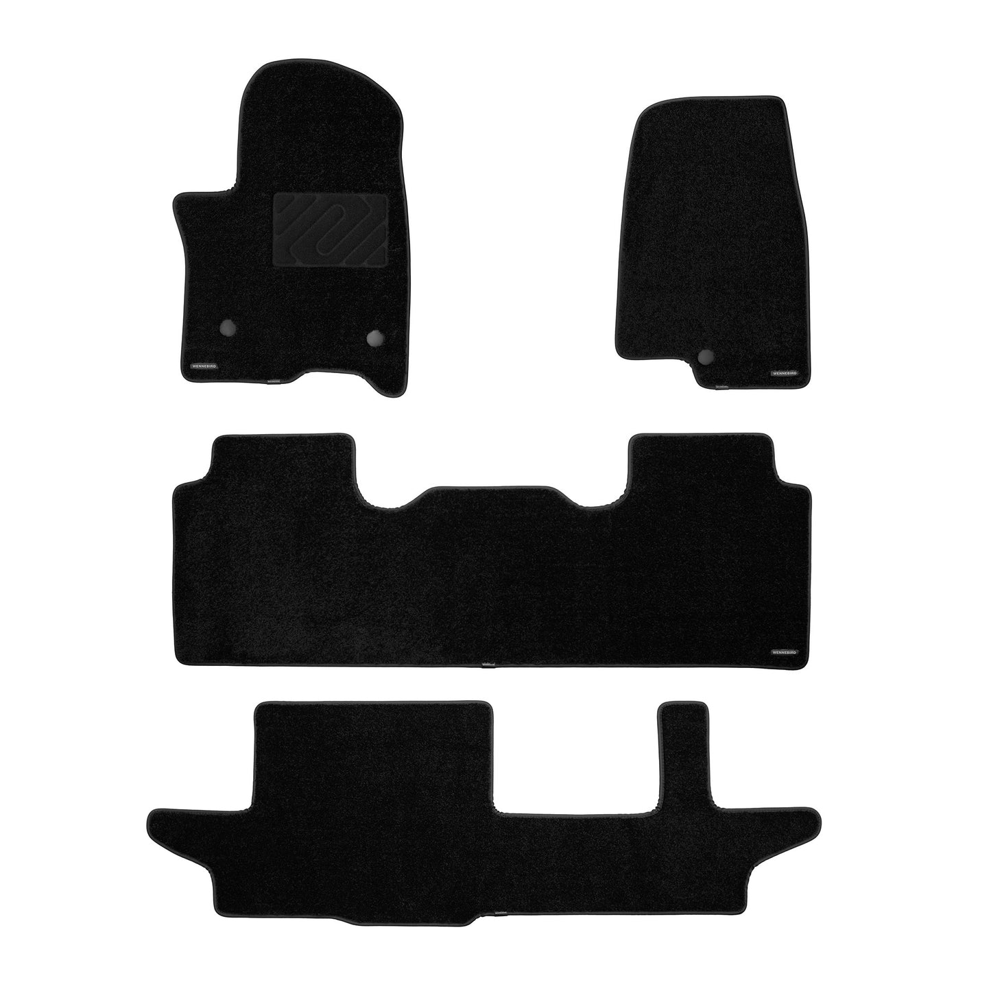 Carpet Floor Mats for 2021-2026 GMC Yukon / Yukon XL, 0.6-Inch Ultra-Thick