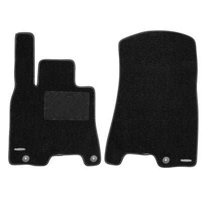 Carpet Front Row Floor Mat for 2022-2026 Genesis GV70, 0.6-Inch Ultra-Thick