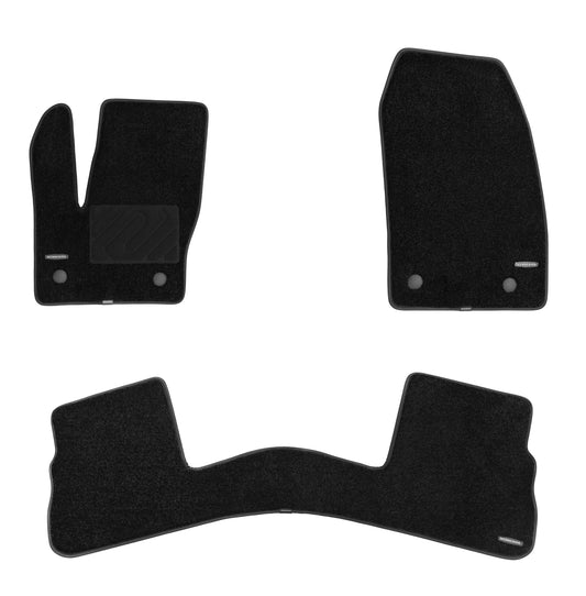 Carpet Floor Mats for 2015-2019 Lincoln MKC, 0.6-Inch Ultra-Thick