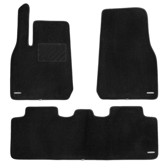Carpet Floor Mats for 2020-2026 Tesla Model Y, 0.6-Inch Ultra-Thick
