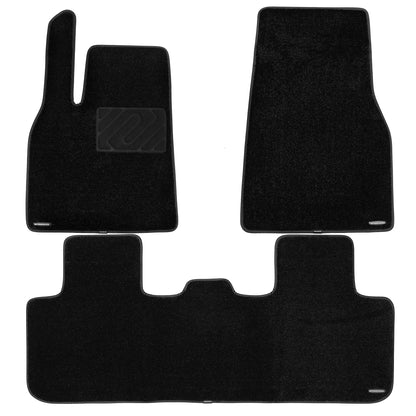 Carpet Floor Mats for 2020-2026 Tesla Model Y, 0.6-Inch Ultra-Thick