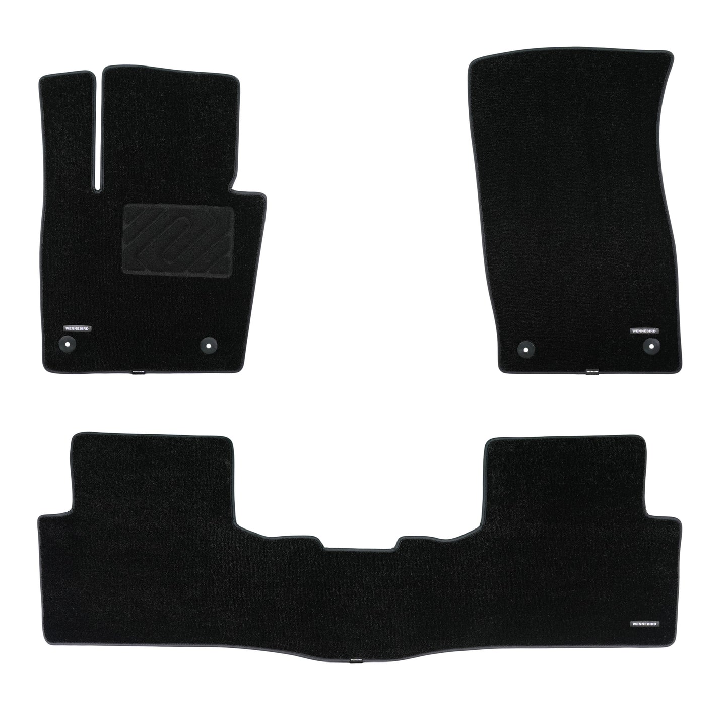 WENNEBIRD Superior Carpet Floor Mats for 2015-2025 Audi Q3, RS Q3,Q3 Sportback (8U, F3), 0.5 Inch Thickness Rugs