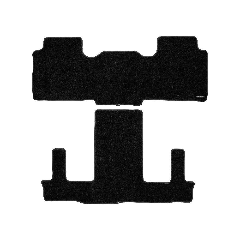 2021-2026 Escalade 7 Seats · Rows 2 & 3 2-Pc Set Black carpet floor mats