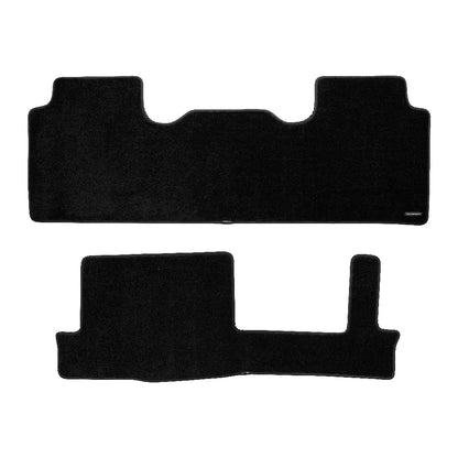 2021-2026 Escalade 8 Seats · Rows 2 & 3 2-Pc Set Black carpet floor mats