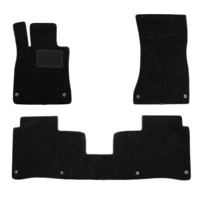 WENNEBIRD Superior Carpet Floor Mats for 2014-2025 Mercedes-Benz S-Class Sedan (W222 / W223), 0.6-Inch Ultra-Thick