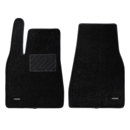 WENNEBIRD Superior Carpet Floor Mats for 2021-2024 Tesla Model X 7 Seater - 4pc