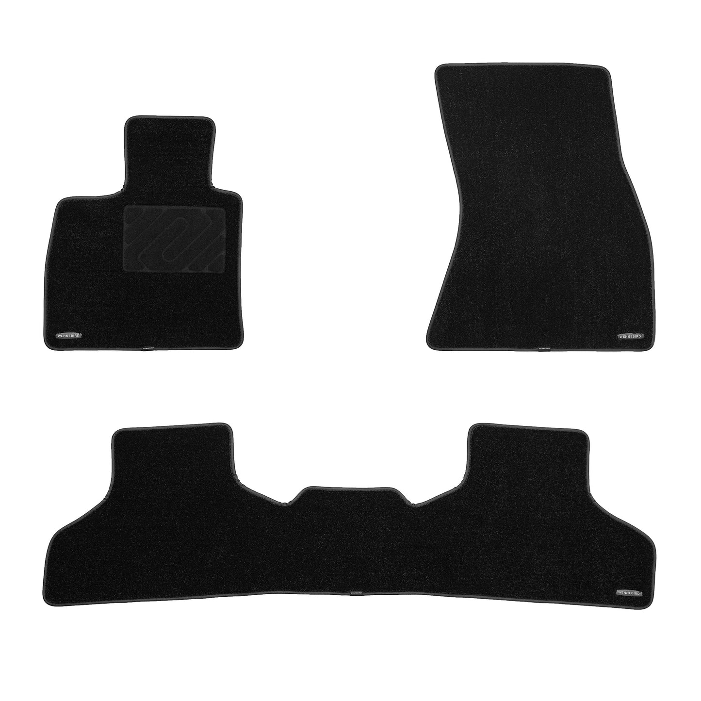 Carpet Floor Mats for 2014-2026 BMW X5 (G05), X5M (F95), 0.6-Inch Ultra-Thick