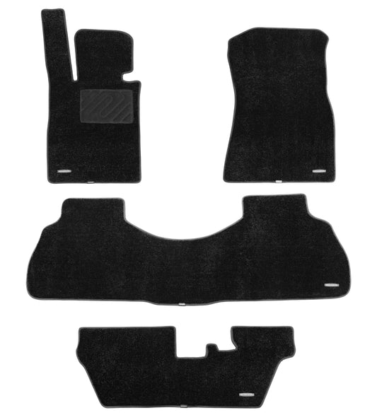 WENNEBIRD Superior Carpet Floor Mats for 2019-2025 BMW X7 6 Seater / 7 Seater (G07), 0.6 Inch Thickness Rugs