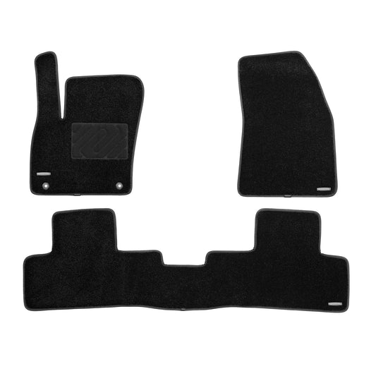 Carpet Floor Mats for 2019-2026 Volvo XC40 (Not for Recharge), 0.6-Inch Ultra-Thick