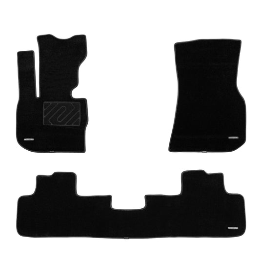 WENNEBIRD Superior Carpet Floor Mats for 2011-2024 BMW X3, X3M (F25,G01,F97) / X4, X4M (F26,G02,F98), 0.6 Inch Thickness Rugs